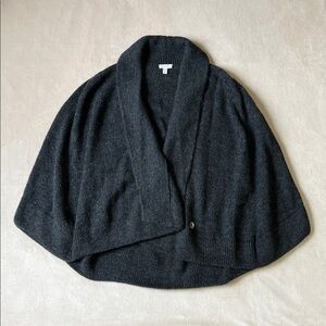 Garnet Hill Baby Alpaca Oversized Shawl Cardigan. Women’s Size XS